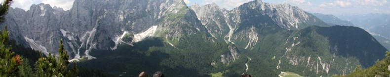 Sella Nevea / Kanin - letní Alpy